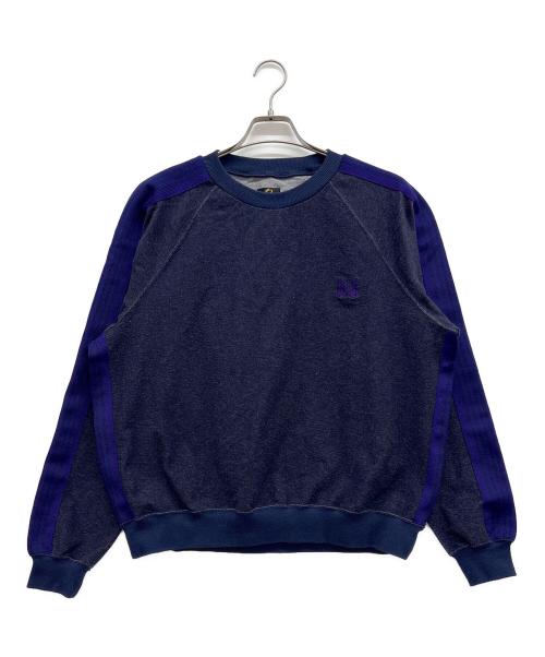 Needles（ニードルズ）Needles (ニードルズ) URBANR スウェット パープル×ネイビー サイズ:S 未使用品の古着・服飾アイテム