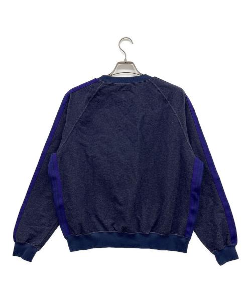 Needles（ニードルズ）Needles (ニードルズ) URBANR スウェット パープル×ネイビー サイズ:S 未使用品の古着・服飾アイテム