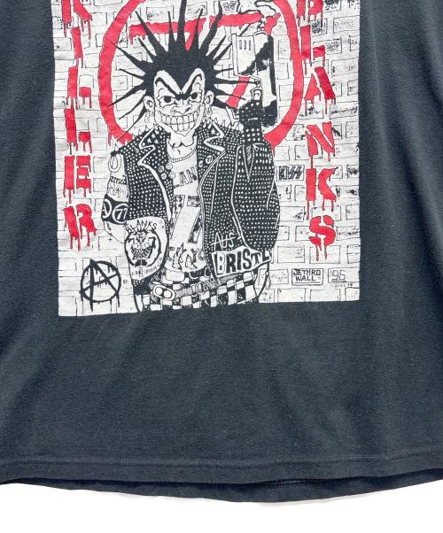 JERZEES（ジャージーズ）JERZEES (ジャージーズ) バンドTシャツ ブラック×ホワイト サイズ:Lの古着・服飾アイテム