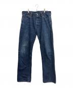MOMOTARO JEANS桃太郎ジーンズ）の古着「セルビッチデニムパンツ」｜インディゴ