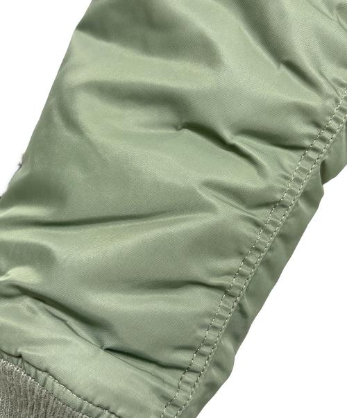 AVIREX（アヴィレックス）AVIREX (アヴィレックス) MA-1ジャケット グリーン×オレンジ サイズ:XXLの古着・服飾アイテム