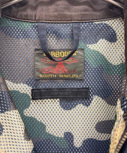 barbours（バブアーズ）barbours (バブアーズ) SOPHNET. (ソフネット) ナイロンビデイルジャケット ネイビー サイズ:Lの古着・服飾アイテム