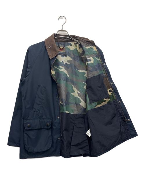 barbours（バブアーズ）barbours (バブアーズ) SOPHNET. (ソフネット) ナイロンビデイルジャケット ネイビー サイズ:Lの古着・服飾アイテム