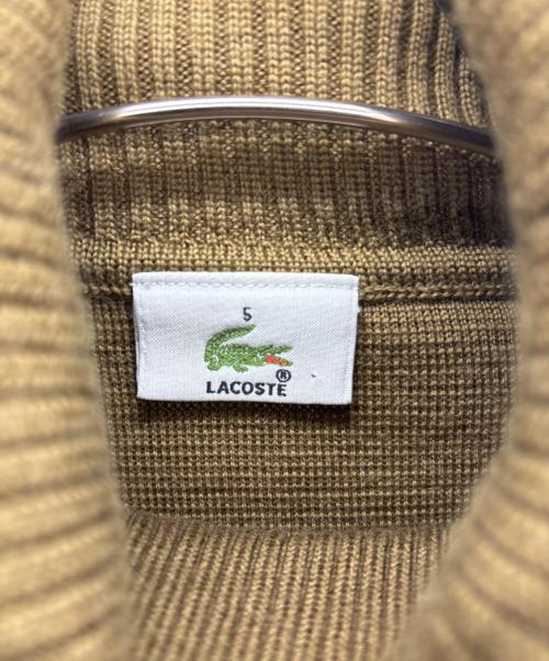 LACOSTE（ラコステ）LACOSTE (ラコステ) タートルネックニット カーキ サイズ:Sの古着・服飾アイテム