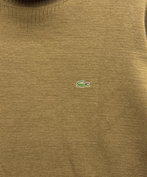 LACOSTE（ラコステ）LACOSTE (ラコステ) タートルネックニット カーキ サイズ:Sの古着・服飾アイテム