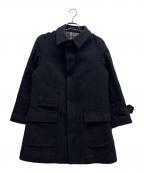BURBERRY BLACK LABELバーバリーブラックレーベル）の古着「ウールコート」｜ブラック