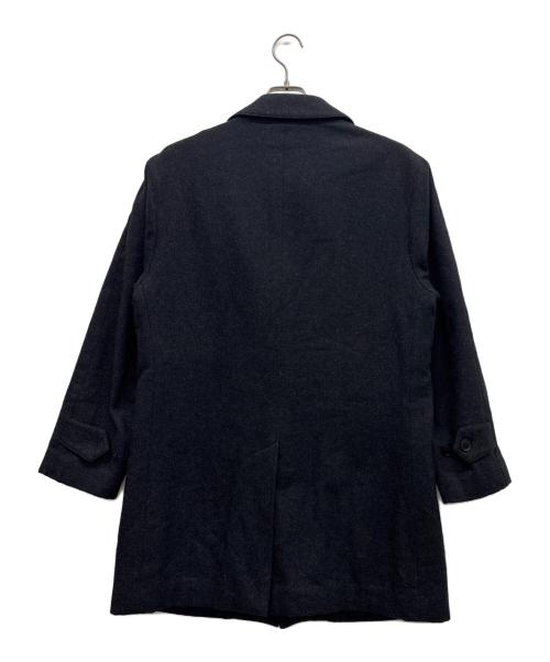 BURBERRY BLACK LABEL（バーバリーブラックレーベル）BURBERRY BLACK LABEL (バーバリーブラックレーベル) ウールコート ブラック サイズ:Mの古着・服飾アイテム