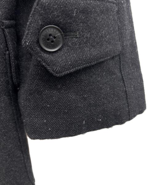 BURBERRY BLACK LABEL（バーバリーブラックレーベル）BURBERRY BLACK LABEL (バーバリーブラックレーベル) ウールコート ブラック サイズ:Mの古着・服飾アイテム