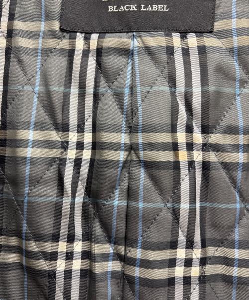 BURBERRY BLACK LABEL（バーバリーブラックレーベル）BURBERRY BLACK LABEL (バーバリーブラックレーベル) ウールコート ブラック サイズ:Mの古着・服飾アイテム