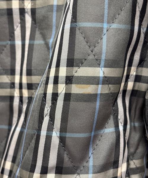BURBERRY BLACK LABEL（バーバリーブラックレーベル）BURBERRY BLACK LABEL (バーバリーブラックレーベル) ウールコート ブラック サイズ:Mの古着・服飾アイテム