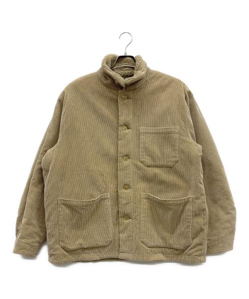 gold（ゴールド）gold (ゴールド) コーデュロイジャケット ベージュ サイズ:Mの古着・服飾アイテム