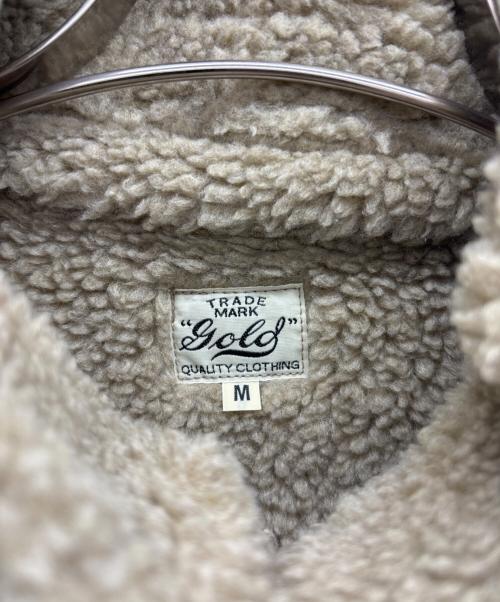 gold（ゴールド）gold (ゴールド) コーデュロイジャケット ベージュ サイズ:Mの古着・服飾アイテム