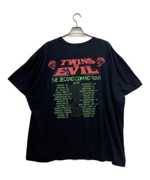 Rob Zombie（ロブ・ゾンビ）Rob Zombie (ロブ・ゾンビ) Marilyn Manson (マリリンマンソン) バンドTシャツ ブラック サイズ:4XLの古着・服飾アイテム
