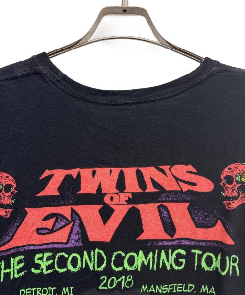 Rob Zombie（ロブ・ゾンビ）Rob Zombie (ロブ・ゾンビ) Marilyn Manson (マリリンマンソン) バンドTシャツ ブラック サイズ:4XLの古着・服飾アイテム