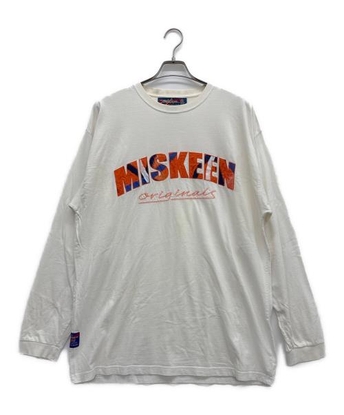 Miskeen（ミスキーン）Miskeen (ミスキーン) ロングスリーブカットソー アイボリー サイズ:2XLの古着・服飾アイテム