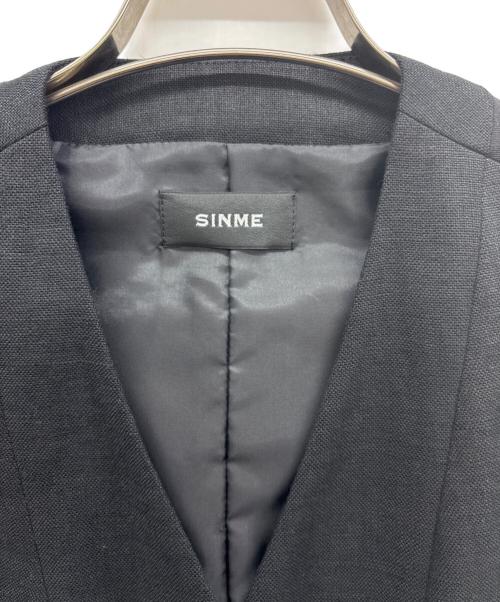 SINME（シンメ）SINME (シンメ) セットアップ ブラック サイズ:Oの古着・服飾アイテム