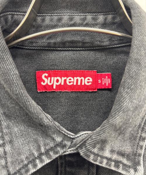 SUPREME（シュプリーム）SUPREME (シュプリーム) デニムペインターシャツ ブラック サイズ:Sの古着・服飾アイテム