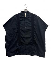 SHINYA KOZUKA（シンヤコズカ）の古着「半袖シャツ」｜ブラック