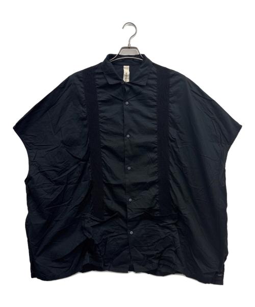 SHINYA KOZUKA（シンヤコズカ）SHINYA KOZUKA (シンヤコズカ) 半袖シャツ ブラック サイズ:MEDIUMの古着・服飾アイテム