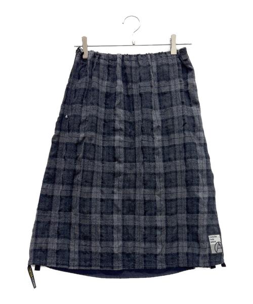 MOUNTAIN RESEARCH（マウンテンリサーチ）MOUNTAIN RESEARCH (マウンテンリサーチ) 巻きスカート グレー サイズ:Freeの古着・服飾アイテム