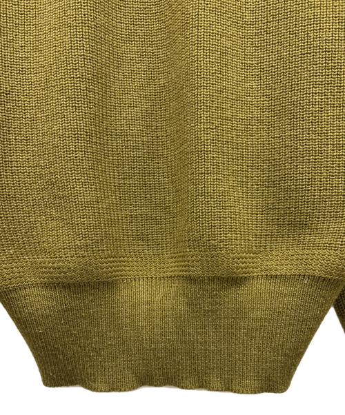 niffi（ニッフィ）niffi (ニッフィ) エンジニアセーター カーキ サイズ:Lの古着・服飾アイテム