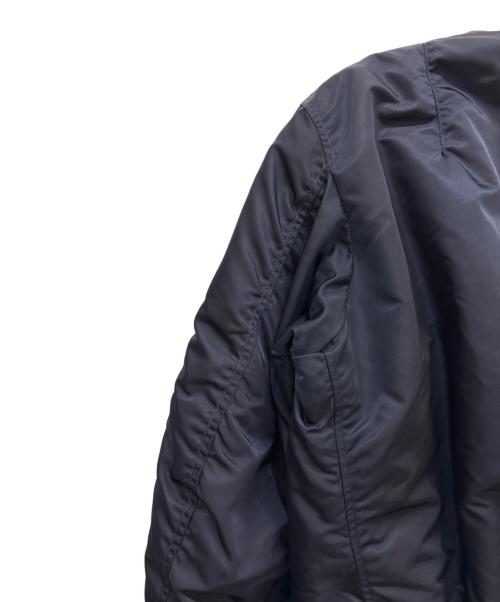 ALPHA INDUSTRIES（アルファインダストリーズ）ALPHA INDUSTRIES (アルファインダストリーズ) MA-1ジャケット ネイビー×オレンジ サイズ:Mの古着・服飾アイテム