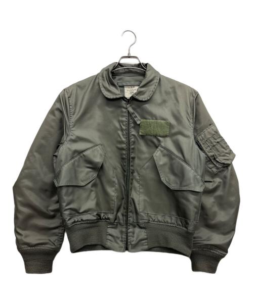 NOBLAND（ノーブランド）NOBLAND (ノーブランド) フライトジャケット オリーブ サイズ:Mの古着・服飾アイテム