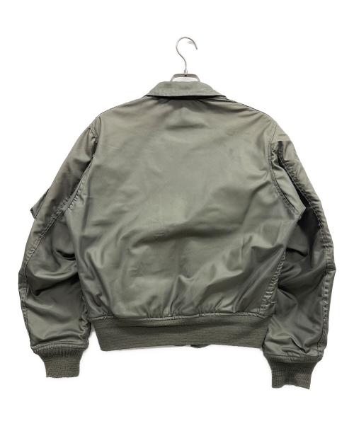 NOBLAND（ノーブランド）NOBLAND (ノーブランド) フライトジャケット オリーブ サイズ:Mの古着・服飾アイテム