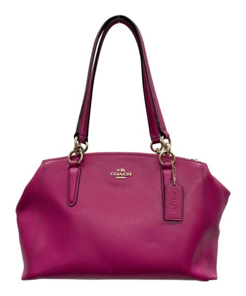 COACH（コーチ）COACH (コーチ) 2WAYバッグ ピンクの古着・服飾アイテム