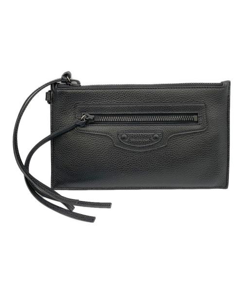 BALENCIAGA（バレンシアガ）BALENCIAGA (バレンシアガ) クラッチバッグ ブラックの古着・服飾アイテム