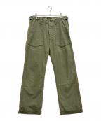 Stevenson Overall Co.スティーブンソンオーバーオール）の古着「ストレートパンツ」｜グリーン