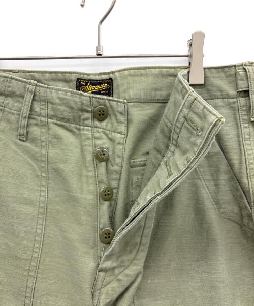 Stevenson Overall Co.（スティーブンソンオーバーオール）Stevenson Overall Co. (スティーブンソンオーバーオール) ストレートパンツ グリーン サイズ:29の古着・服飾アイテム