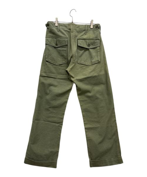Stevenson Overall Co.（スティーブンソンオーバーオール）Stevenson Overall Co. (スティーブンソンオーバーオール) ストレートパンツ グリーン サイズ:29の古着・服飾アイテム