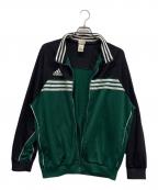 adidasアディダス）の古着「トラックジャケット」｜グリーン×ブラック