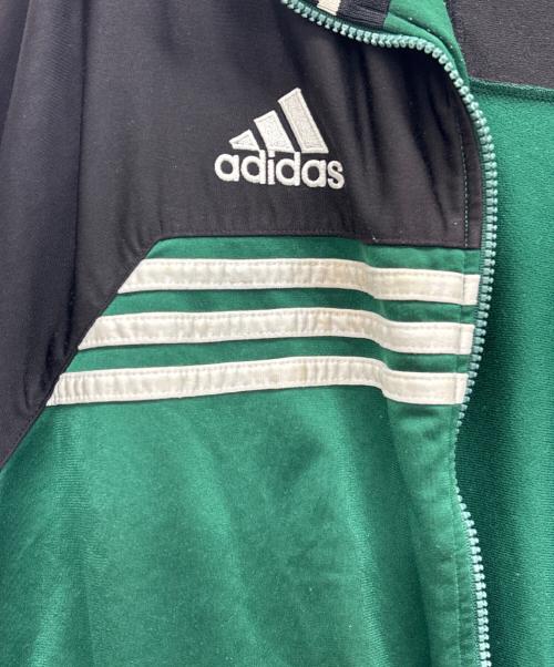 adidas（アディダス）adidas (アディダス) トラックジャケット グリーン×ブラック サイズ:Lの古着・服飾アイテム