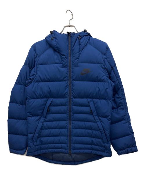 NIKE（ナイキ）NIKE (ナイキ) ダウンジャケット ブルー サイズ:Mの古着・服飾アイテム