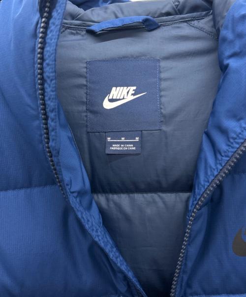 NIKE（ナイキ）NIKE (ナイキ) ダウンジャケット ブルー サイズ:Mの古着・服飾アイテム