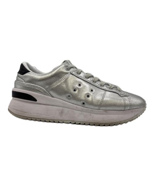 Onitsuka Tiger（オニツカタイガー）Onitsuka Tiger (オニツカタイガー) LAWNSHIP PF シルバー サイズ:25cmの古着・服飾アイテム