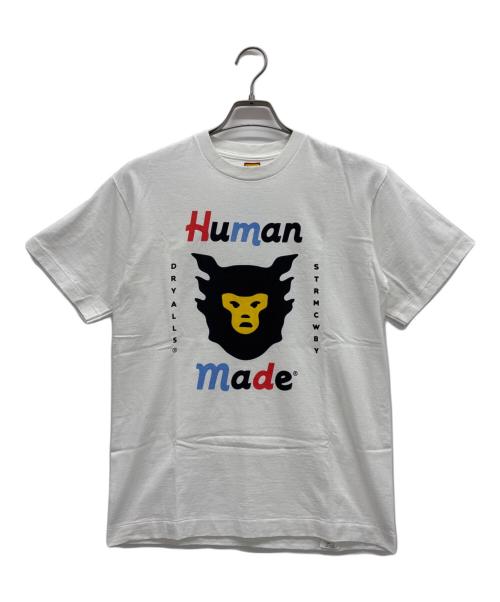 HUMAN MADE（ヒューマンメイド）HUMAN MADE (ヒューマンメイド) Tシャツ ホワイト サイズ:Sの古着・服飾アイテム