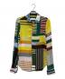 RICK OWENS（リックオウエンス）の古着「STRIPE OFFICE SHIRT UXMAL PRINT」｜マルチカラー