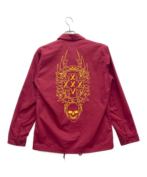 X-LARGE（エクストララージ）X-LARGE (エクストララージ) コーチジャケット レッド サイズ:Sの古着・服飾アイテム