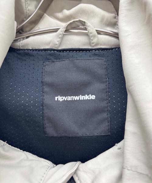 ripvanwinkle（リップヴァンウィンクル）ripvanwinkle (リップヴァンウィンクル) TUCK HOOD BLOUSON カーキ サイズ:3の古着・服飾アイテム