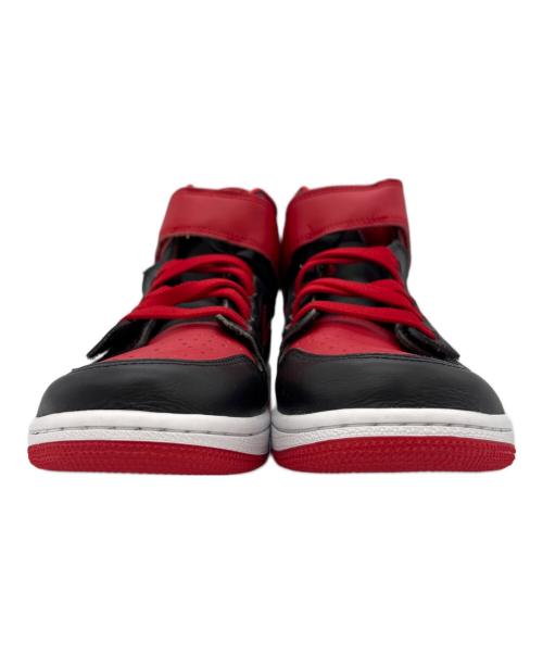 NIKE（ナイキ）NIKE (ナイキ) Air Jordan 1 HI FlyEase ブラック×ホワイト×ファイヤー レッド サイズ:26の古着・服飾アイテム
