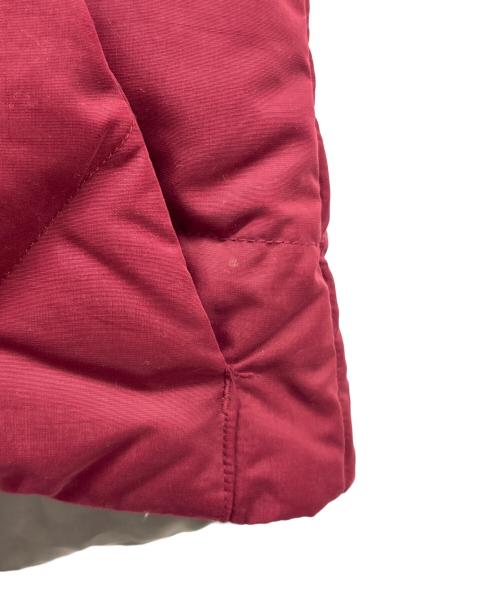 Eddie Bauer（エディーバウアー）Eddie Bauer (エディーバウアー) ダウンベスト ワインレッド サイズ:Sの古着・服飾アイテム
