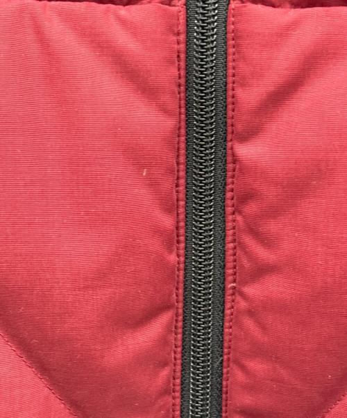 Eddie Bauer（エディーバウアー）Eddie Bauer (エディーバウアー) ダウンベスト ワインレッド サイズ:Sの古着・服飾アイテム