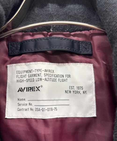 AVIREX（アヴィレックス）AVIREX (アヴィレックス) ステンシルジャケット ネイビー サイズ:Mの古着・服飾アイテム