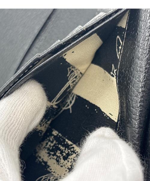 Vivienne Westwood（ヴィヴィアンウエストウッド）Vivienne Westwood (ヴィヴィアンウエストウッド) 3つ折りがま口財布 ブラックの古着・服飾アイテム