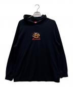SUPREMEシュプリーム）の古着「プルオーバーパーカー」｜ブラック