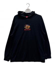 SUPREME（シュプリーム）の古着「プルオーバーパーカー」｜ブラック