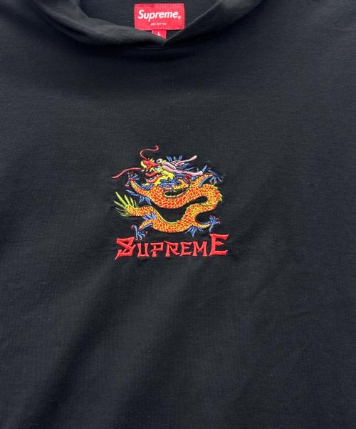 SUPREME（シュプリーム）SUPREME (シュプリーム) プルオーバーパーカー ブラック サイズ:Lの古着・服飾アイテム